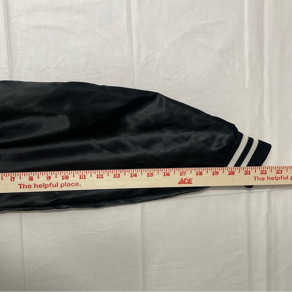 Black Bomber Jacket - image 10